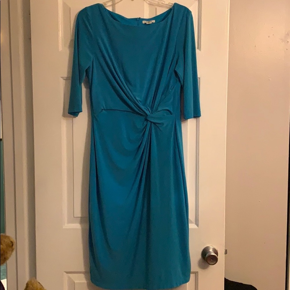 Ladies knee length dress.